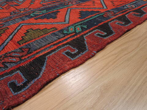 Kilim Red Flat Woven 57 X 114  Area Rug 100-109873 Image 9