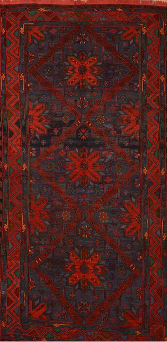 Kilim Red Flat Woven 57 X 114  Area Rug 100-109873 Image 0
