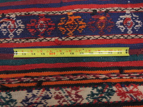 Kilim Red Runner Flat Woven 55 X 114  Area Rug 100-109875 Image 9