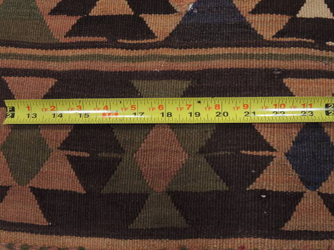 Kilim Brown Runner Flat Woven 51 X 1010  Area Rug 100-109886 Image 7