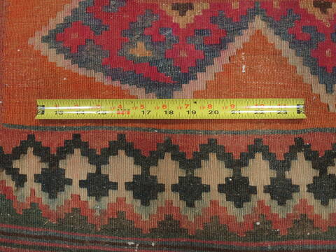 Kilim Brown Runner Flat Woven 40 X 97  Area Rug 100-109888 Image 8