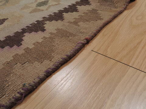 Kilim Brown Flat Woven 55 X 82  Area Rug 100-109890 Image 5