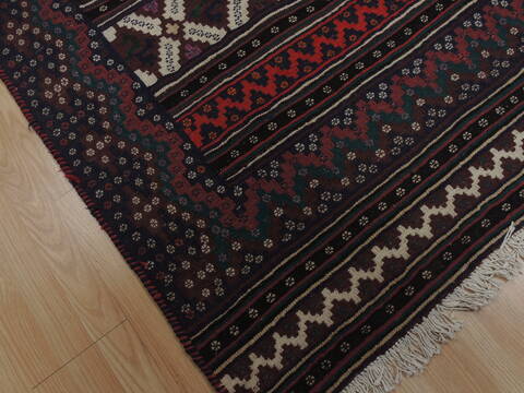 Kilim Red Flat Woven 53 X 70  Area Rug 100-109892 Image 5