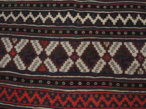 Kilim Red Flat Woven 53 X 70  Area Rug 100-109892 Image 6