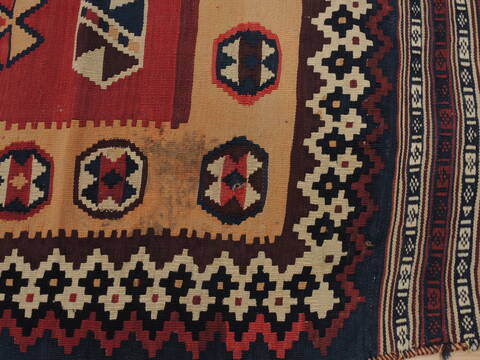 Kilim Red Flat Woven 53 X 77  Area Rug 100-109893 Image 3