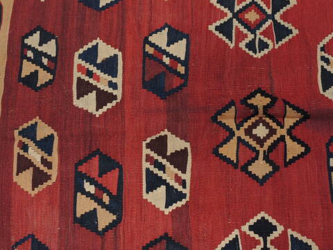Kilim Red Flat Woven 53 X 77  Area Rug 100-109893 Image 4