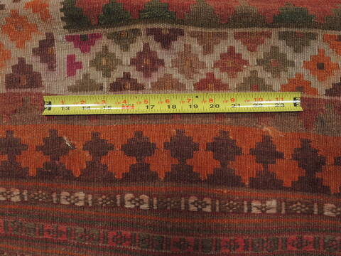 Kilim Red Runner Flat Woven 50 X 97  Area Rug 100-109894 Image 7