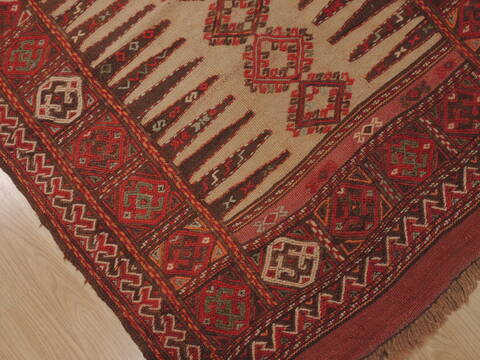 Kilim Red Flat Woven 30 X 52  Area Rug 100-109895 Image 4