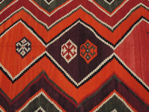 Kilim Red Flat Woven 51 X 86  Area Rug 100-109902 Image 5