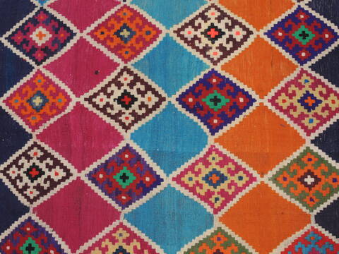 Kilim Red Flat Woven 46 X 73  Area Rug 100-109903 Image 5