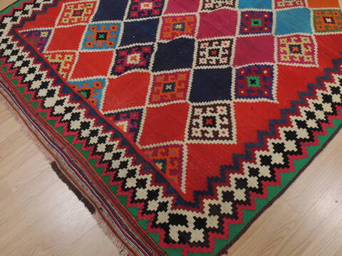 Kilim Red Flat Woven 46 X 73  Area Rug 100-109903 Image 7
