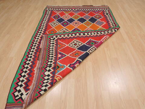 Kilim Red Flat Woven 46 X 73  Area Rug 100-109903 Image 9