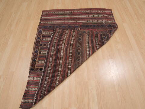 Kilim Brown Flat Woven 310 X 410  Area Rug 100-109909 Image 6