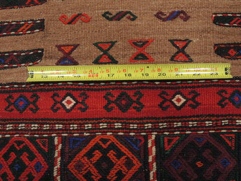 Kilim Red Square Flat Woven 33 X 33  Area Rug 100-109916 Image 8
