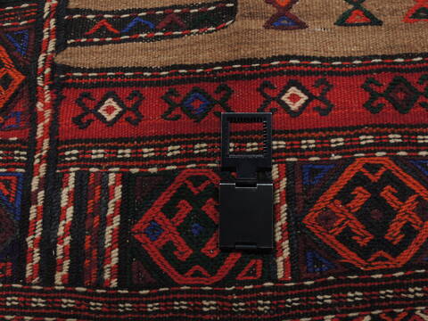 Kilim Red Square Flat Woven 33 X 33  Area Rug 100-109916 Image 9