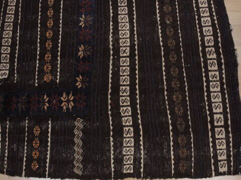 Kilim Brown Flat Woven 310 X 51  Area Rug 100-109918 Image 4