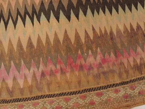 Kilim Beige Square Flat Woven 43 X 43  Area Rug 100-109919 Image 3