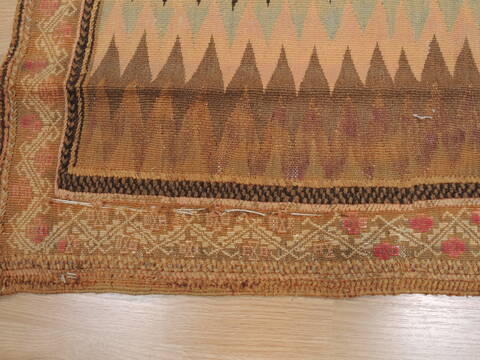 Kilim Beige Square Flat Woven 43 X 43  Area Rug 100-109919 Image 5