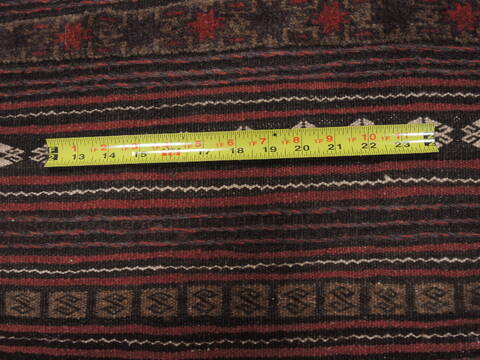 Kilim Brown Flat Woven 42 X 53  Area Rug 100-109933 Image 7