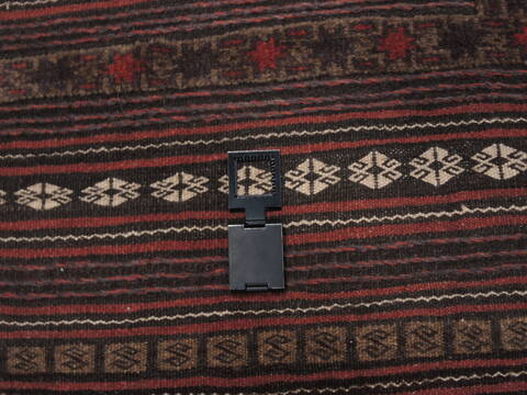 Kilim Brown Flat Woven 42 X 53  Area Rug 100-109933 Image 8