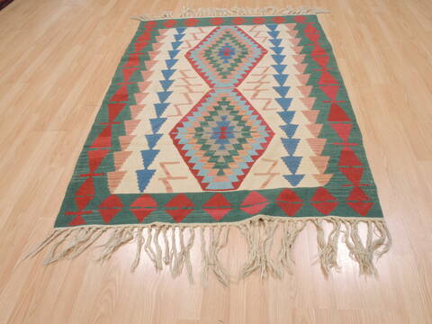 Kilim Red Flat Woven 310 X 57  Area Rug 100-109937 Image 1