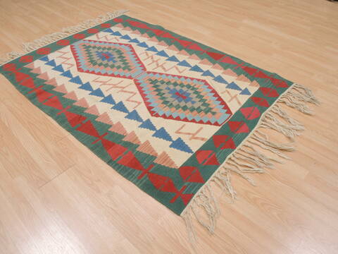 Kilim Red Flat Woven 310 X 57  Area Rug 100-109937 Image 3