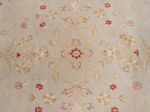 Pak-Persian Beige Hand Knotted 62 X 93  Area Rug 100-109949 Image 7