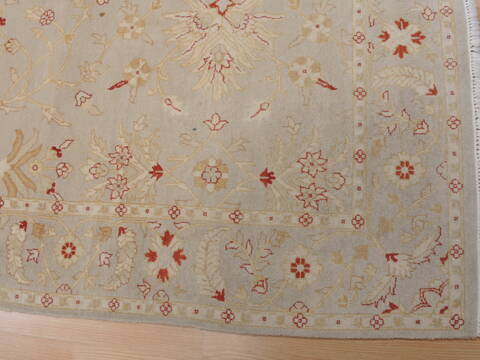 Pak-Persian Beige Hand Knotted 62 X 93  Area Rug 100-109949 Image 8