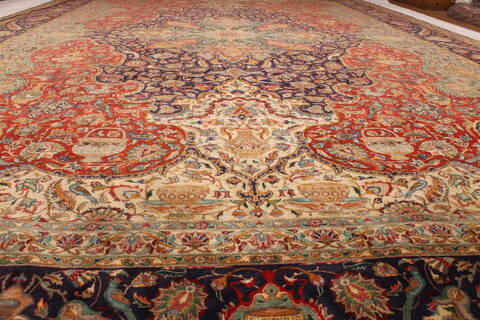 Tabriz Red Hand Woven 128 X 194  Area Rug 254-109951 Image 5