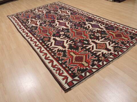 Kilim Red Flat Woven 56 X 910  Area Rug 100-109969 Image 3