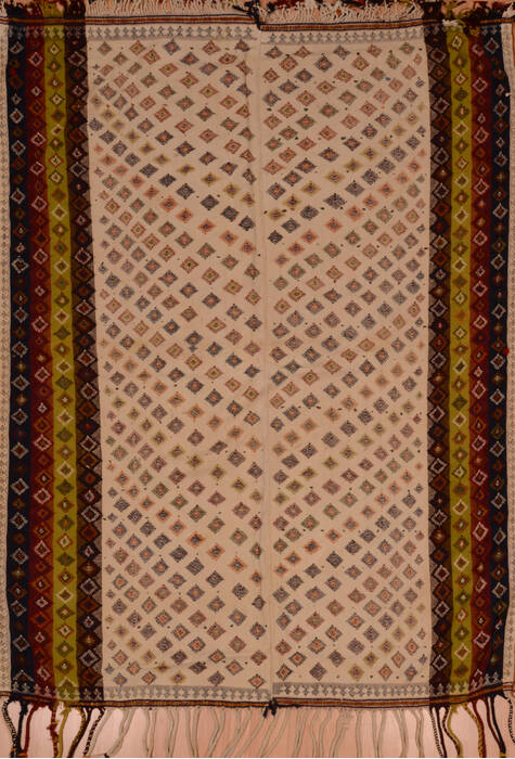 Kilim Beige Flat Woven 62 X 90  Area Rug 100-109977 Image 0
