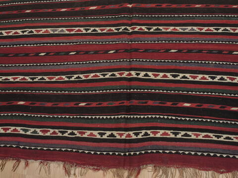 Kilim Red Flat Woven 62 X 94  Area Rug 100-109987 Image 5