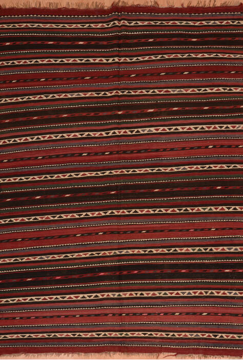 Kilim Red Flat Woven 62 X 94  Area Rug 100-109987 Image 0