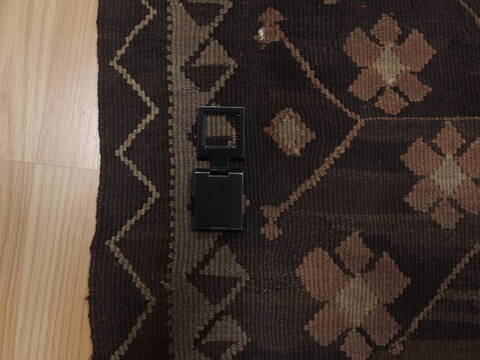 Kilim Brown Runner Flat Woven 310 X 96  Area Rug 100-109988 Image 10