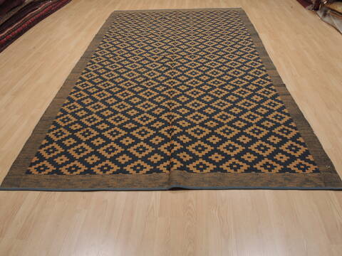 Kilim Beige Flat Woven 611 X 120  Area Rug 100-109991 Image 1