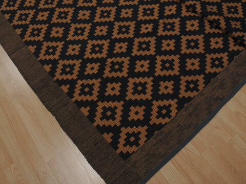 Kilim Beige Flat Woven 611 X 120  Area Rug 100-109991 Image 4