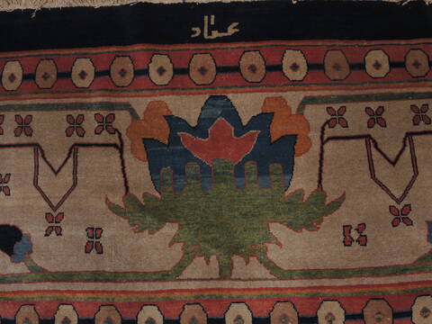 Tabriz Blue Hand Knotted 136 X 1711  Area Rug 100-11278 Image 10