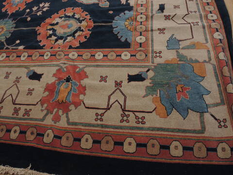 Tabriz Blue Hand Knotted 136 X 1711  Area Rug 100-11278 Image 3
