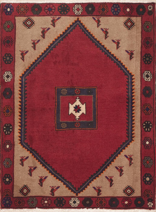 Kelardasht Red Hand Knotted 38 X 411  Area Rug 100-11427 Image 0