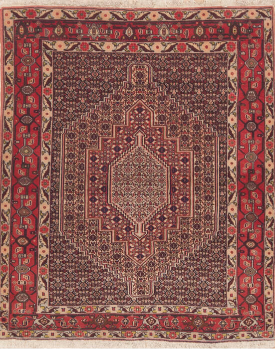 Sanandaj Blue Hand Knotted 41 X 410  Area Rug 100-11549 Image 0