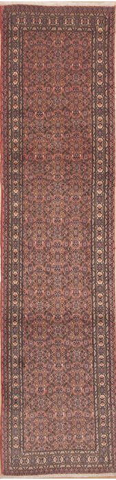 Sarab Red Runner Hand Knotted 26 X 104  Area Rug 100-11660 Image 0