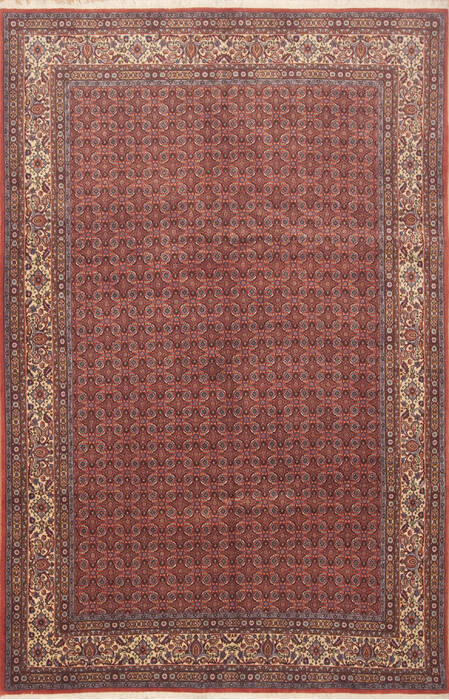 Mood Brown Hand Knotted 63 X 99  Area Rug 100-11764 Image 0