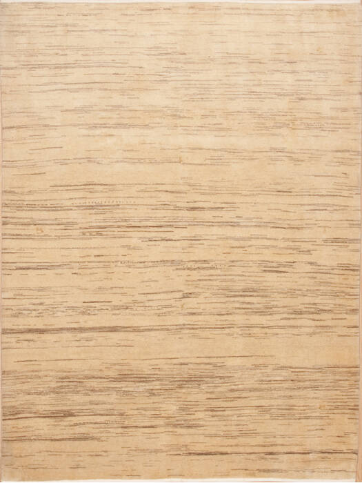 Gabbeh Beige Hand Knotted 56 X 73  Area Rug 100-11903 Image 0