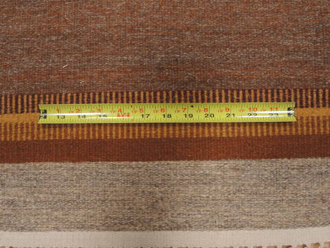 Kilim Brown Hand Knotted 54 X 611  Area Rug 100-110014 Image 10