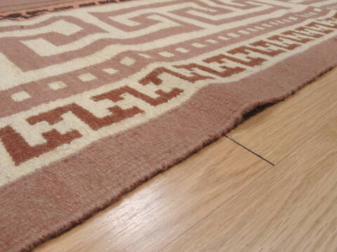 Kilim Beige Flat Woven 62 X 90  Area Rug 100-110020 Image 8