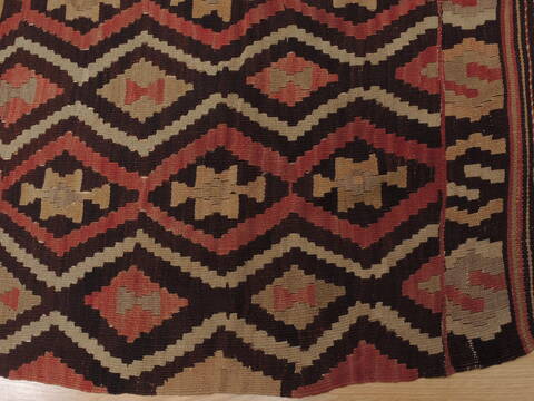 Kilim Brown Flat Woven 57 X 90  Area Rug 100-110023 Image 7