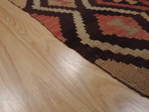 Kilim Brown Flat Woven 57 X 90  Area Rug 100-110023 Image 8