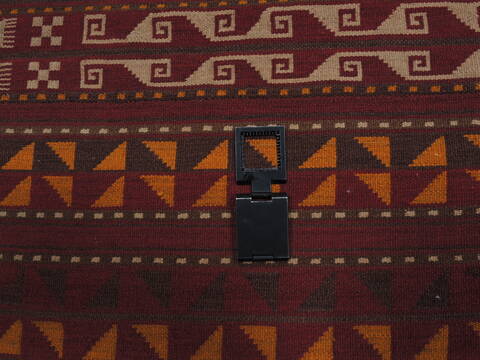 Kilim Red Runner Flat Woven 46 X 1011  Area Rug 100-110024 Image 9