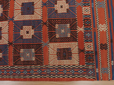 Kilim Brown Flat Woven 48 X 75  Area Rug 100-110030 Image 4