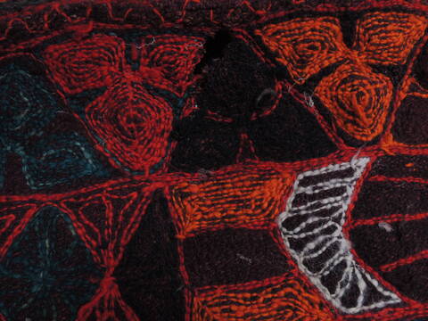 Kilim Red Hand Tufted 54 X 86  Area Rug 100-110032 Image 10